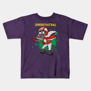 ZOMBIE FOOTBAL MEME Kids T-Shirt